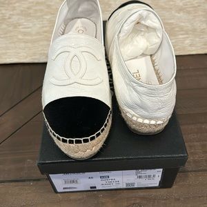 Chanel espadrilles, New!